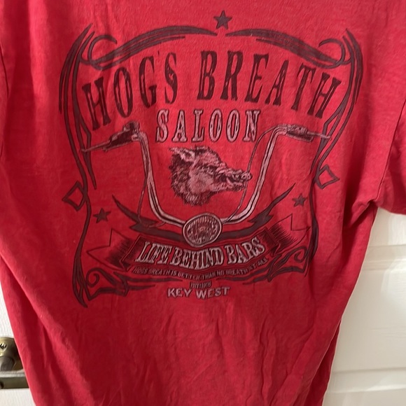 Hogs breath saloon T-shirt key west large - Picture 2 of 4